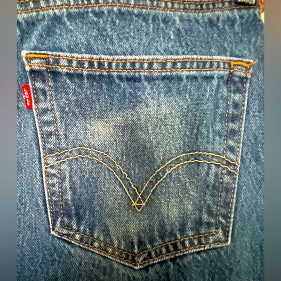 Levi's Other - Levi’s 501 xx Blue Jeans Button fly 100% Cotton Red Tab size 32